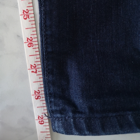 Second Yoga Jeans Indigo Straight Leg Skinny Jeans - Picture 7 of 8
